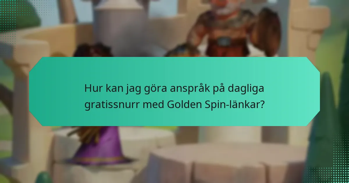 Vilka exklusiva belöningar kan jag tjäna med Golden Spin-länkar?