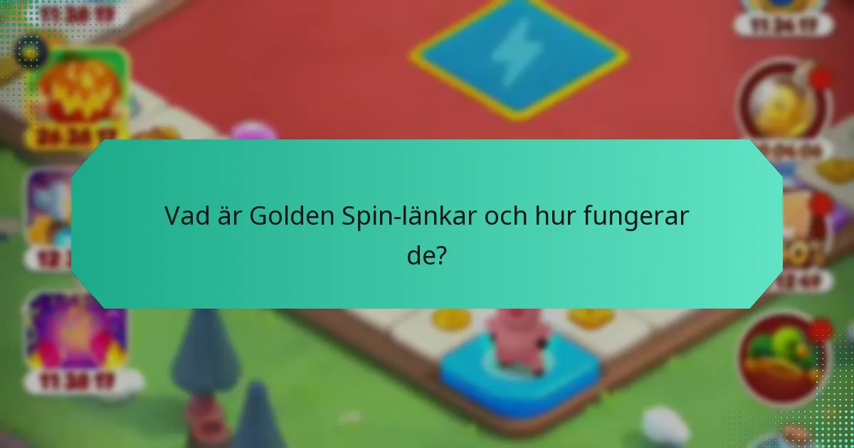Vilka aktuella tidsbegränsade erbjudanden är kopplade till Golden Spin-länkar?