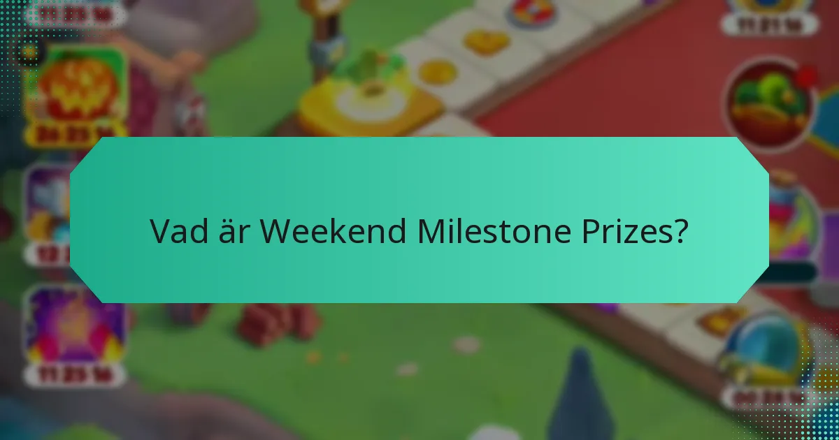 Vem är berättigad att delta i Weekend Milestone-evenemanget?